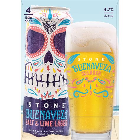 Stone Buenaveza Salt & Lime Lager .